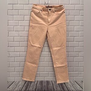 LANDS  END women high rise slim ankle jeans /size 8